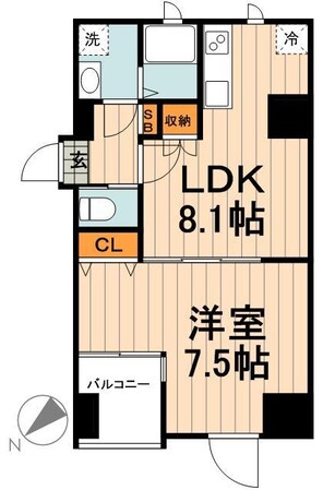 ユーガ千石の物件間取画像